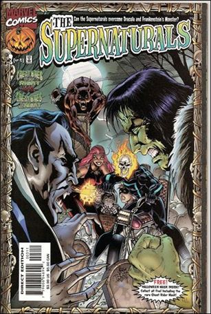 Supernaturals issue 3 Brother Voodoo Mask Insert