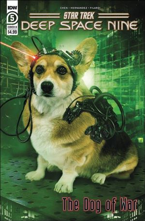 Star Trek: Deep Space Nine - The Dog of War issue 5-B Photo Cover
