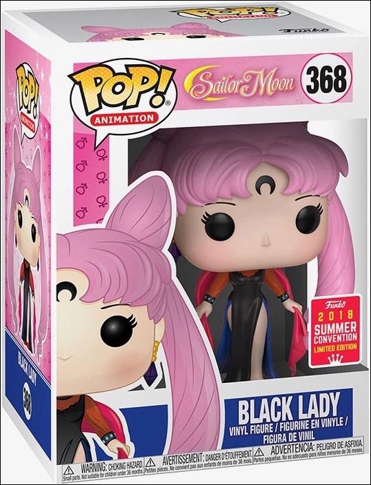 POP! Animation figure 368-B Black Lady Summer Convention