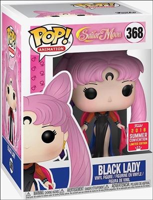 POP! Animation figure 368-B Black Lady Summer Convention
