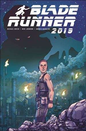 Blade Runner 2019 issue 6-C Andres Guinaldo Cover