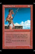 Magic the Gathering: Fallen Empires (Base Set) card 49-C Brassclaw Orcs