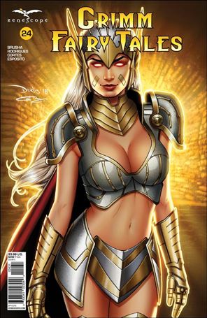 Grimm Fairy Tales (2016) issue 24-C Derlis Santacruz Cover