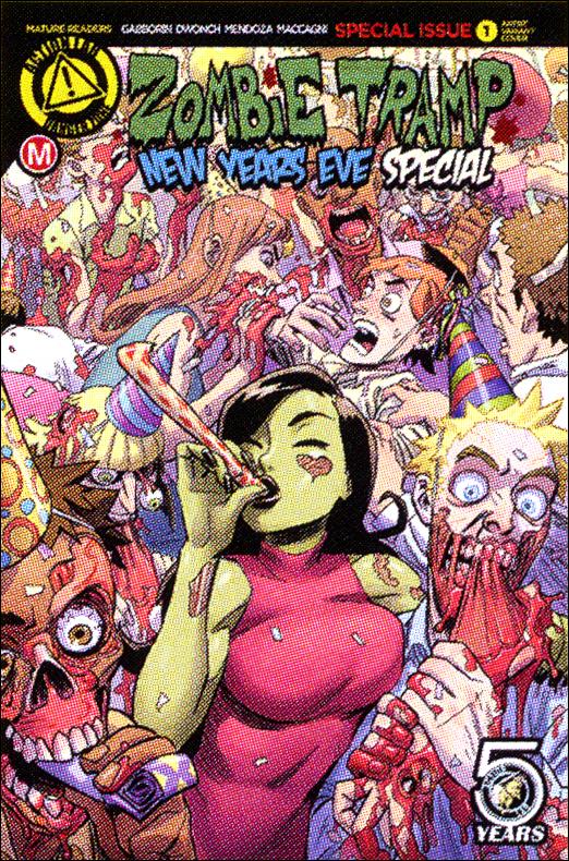 Zombie Tramp: New Year's Eve Special issue 1-E Winston Young Artist Cover 1/2000