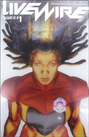 Livewire issue 1-F Doug Braithwaite 1:250 Glass Cover