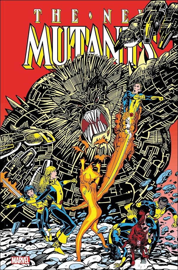 New Mutants Omnibus issue 2 Barry Windsor-Smith Cover