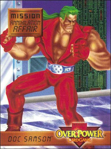 Marvel Overpower (Mission Subset) card 5 of 7 AnA Doc Samson