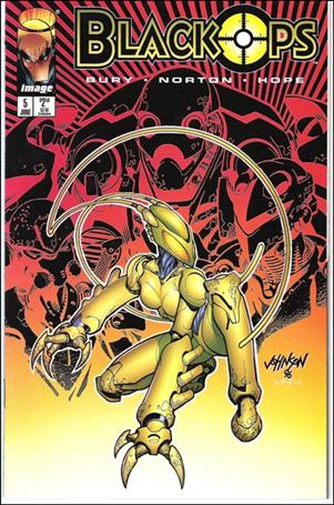 Black Ops issue 5-B Dave Johnson Cover