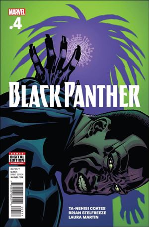 Black Panther (2016) issue 4 Brian Stelfreeze Cover