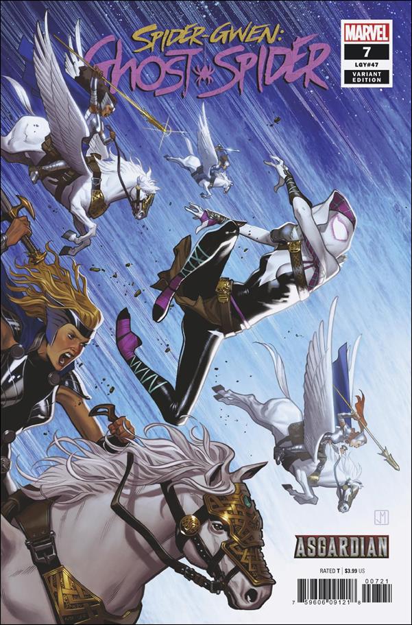 Spider-Gwen: Ghost Spider issue 7-B Jorge Molina Asgardian Cover