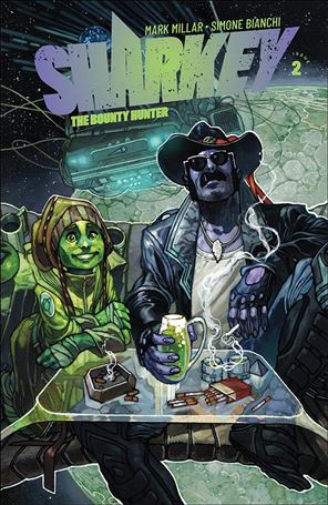 Sharkey the Bounty Hunter issue 2 Simone Bianchi Standard Cover