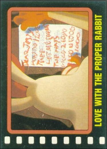 Who Framed Roger Rabbit? (Base Set) card 131 Love with the Proper Rabbit