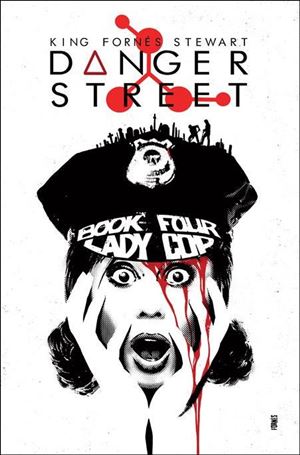 Danger Street issue 4 Jorge Fornés Cover
