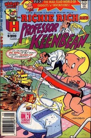 Richie Rich and Professor Keenbean issue 1-B Newsstand Edition