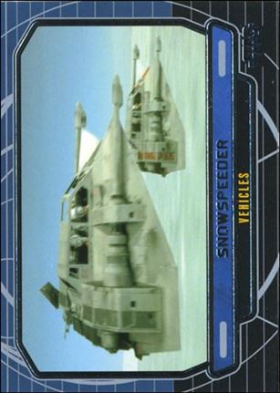 Star Wars Galactic Files (Base Set) card 277 Snowspeeder Vehicles