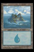 Magic the Gathering: Portal (Base Set) card 197 Island