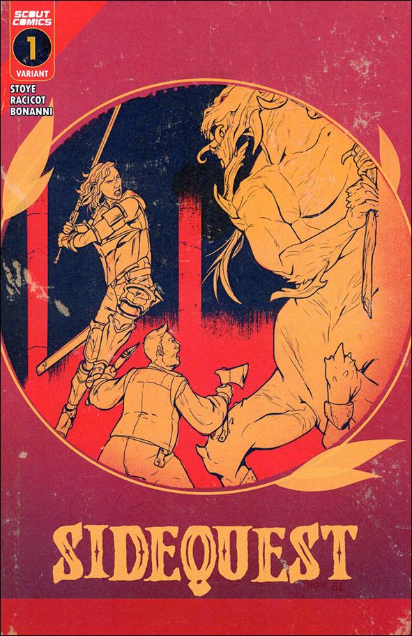 SideQuest issue 1-B Alaire Racicot 1:10 Cover