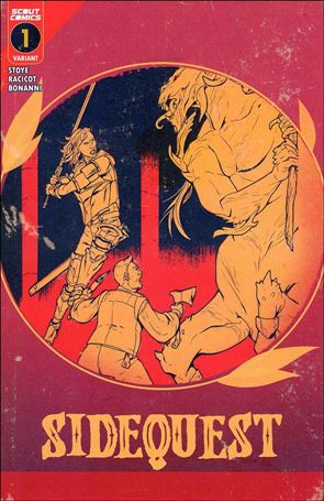 SideQuest issue 1-B Alaire Racicot 1:10 Cover