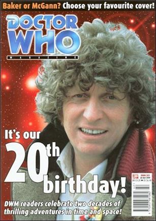 Doctor Who Magazine issue 283 Tom Baker Cover