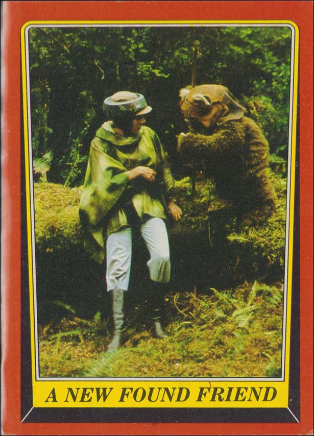 Star Wars: Return of the Jedi: Series 1 (Base Set) card 72 A New Found Friend