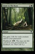 Magic the Gathering: Innistrad (Base Set) card 183 Gnaw to the Bone