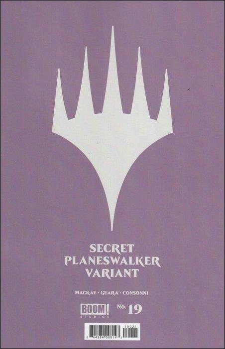 Magic issue 19-B Polybagged Secret Planeswalker Cover