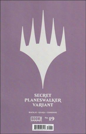 Magic issue 19-B Polybagged Secret Planeswalker Cover