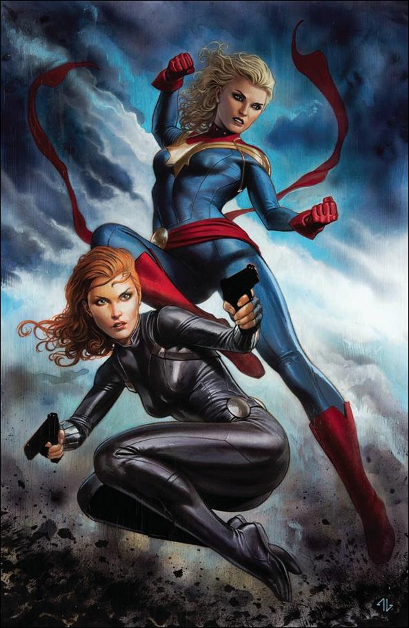 Captain Marvel (2019) issue 6-D Adi Granov 1:100 Virgin Cover