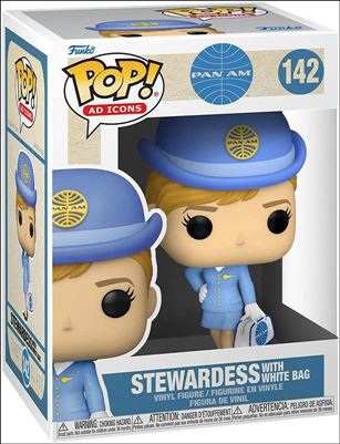 POP! Ad Icons figure 142 Stewardess with White Bag