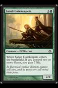 Magic the Gathering: Dragon's Maze (Base Set) card 48 Saruli Gatekeepers 