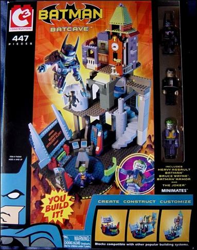 DC/C3 Minimates Sets figure 1 Batcave