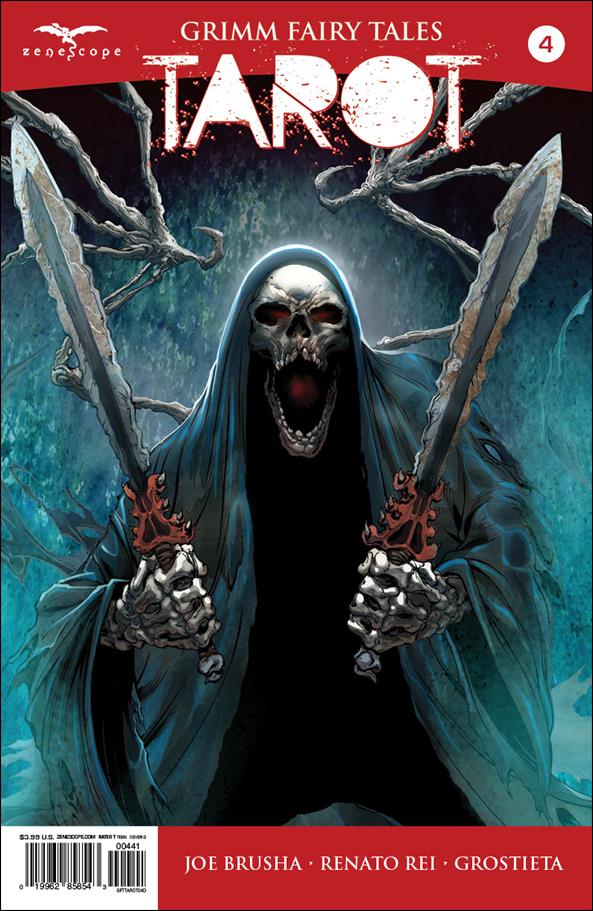 Grimm Fairy Tales: Tarot issue 4-D Marat Mychaels Cover