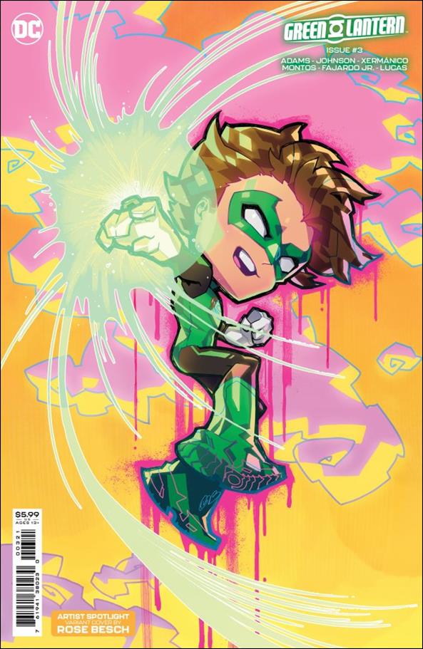 Green Lantern (2023) issue 3-C Rose Besch Creator Cardstock Cover