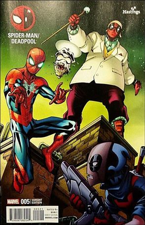 Spider-Man/Deadpool issue 5-B Todd Nauck Hastings Cover