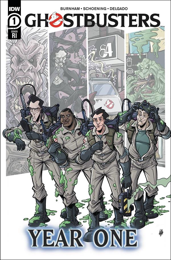 Ghostbusters: Year One issue 1-C Tim Lattie 1:10 Cover