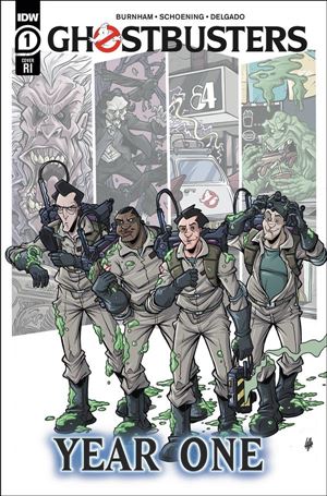 Ghostbusters: Year One issue 1-C Tim Lattie 1:10 Cover