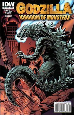 Godzilla: Kingdom of Monsters issue 2 Phil Hester Cover