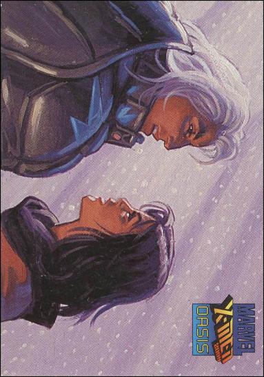 X-Men 2099: Oasis (Base Set) card 34 A life not worth living