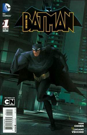 Beware the Batman issue 1-B 1:25 Animation Art Cover