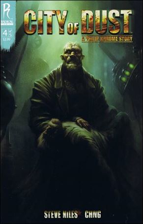 City of Dust  issue 4-B Patrick Reilly Cover
