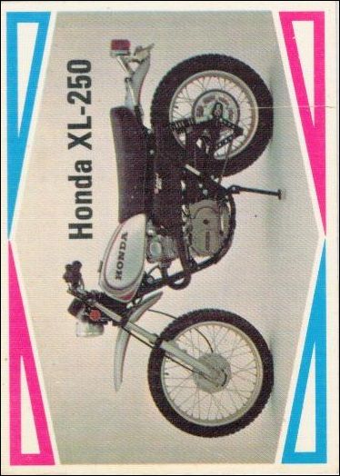 Choppers & Hot Bikes (Base Set) card 36 Honda XL-250