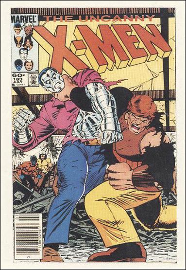 Uncanny X-Men Cover Series II (Base Set) card 7 Issue #183
