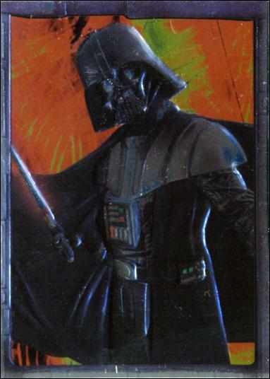 Star Wars: Revenge of the Sith (Darth Vader Embossed Foil Subset) card 7