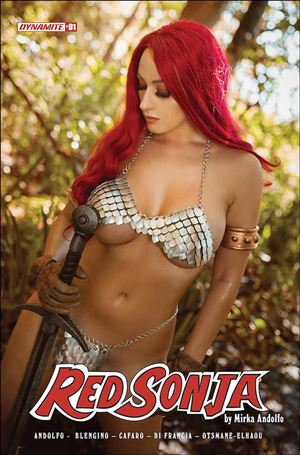 Red Sonja (2021) issue 1-E Cosplay Photo Cover