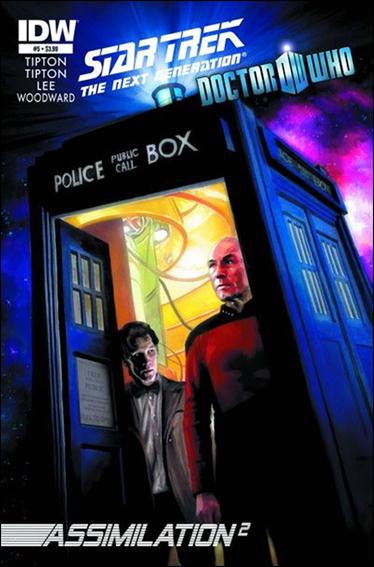 Star Trek: The Next Generation / Doctor Who: Assimilation2 issue 5 J.K. Woodward Cover