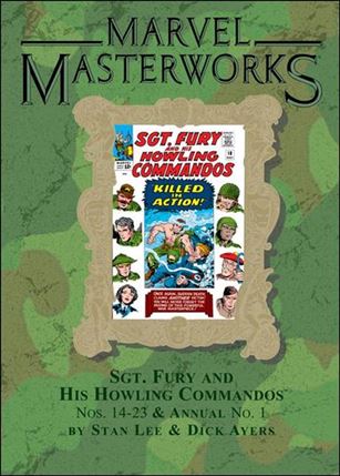 Marvel Masterworks: Sgt. Fury and His Howling Commandos issue 2-B Marble Dust Jacket Vol 97