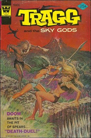 Tragg and the Sky Gods issue 6-B Whitman Cover