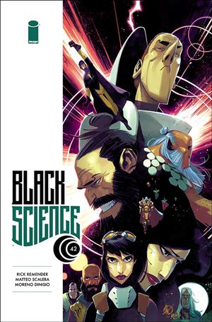 Black Science issue 42 Matteo Scalera Cover