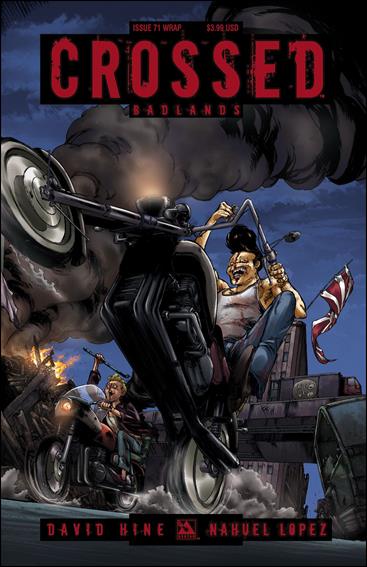 Crossed: Badlands issue 71-B Wraparound Cover