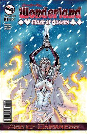 Grimm Fairy Tales Presents Wonderland: Clash of Queens issue 2 Drew Edward Johnson Cover